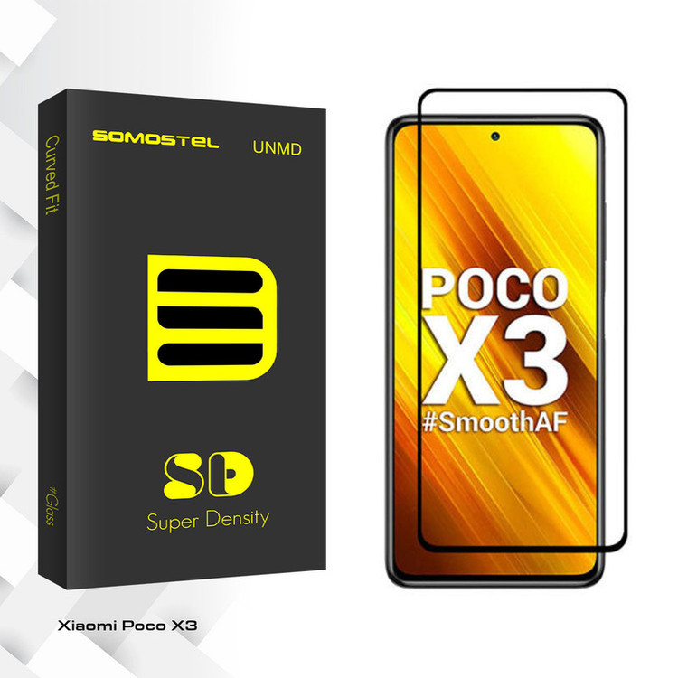 محافظ صفحه نمایش سوماستل مدل Sd Glass مناسب برای گوشی موبایل شیائومی Poco X3