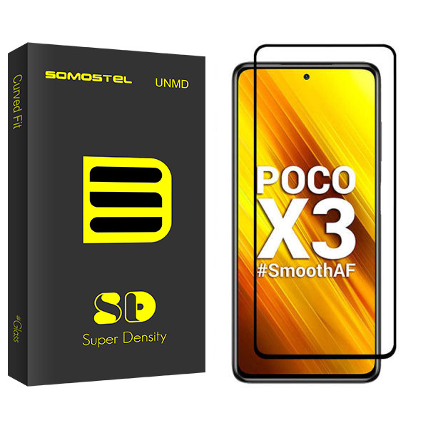 محافظ صفحه نمایش سوماستل مدل Sd Glass مناسب برای گوشی موبایل شیائومی Poco X3
