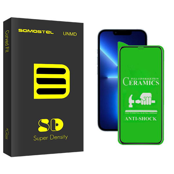 محافظ صفحه نمایش سرامیکی سوماستل مدل SD Glass مناسب برای گوشی موبایل اپل iPhone 13 Pro Max