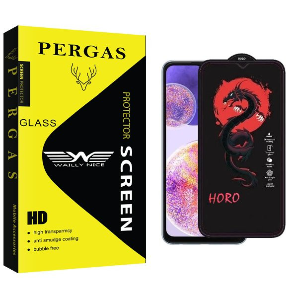 محافظ صفحه نمایش وایلی نایس مدل Pergas Horo مناسب برای گوشی موبایل سامسونگ galaxy a23