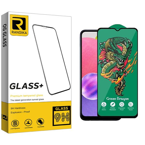 محافظ صفحه نمایش راندیکا مدل RK Green_Dragon مناسب برای گوشی موبایل سامسونگ Galaxy A03s