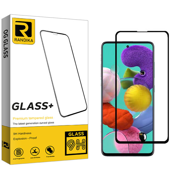 محافظ صفحه نمایش راندیکا مدل RK مناسب برای گوشی موبایل سامسونگ Galaxy A71
