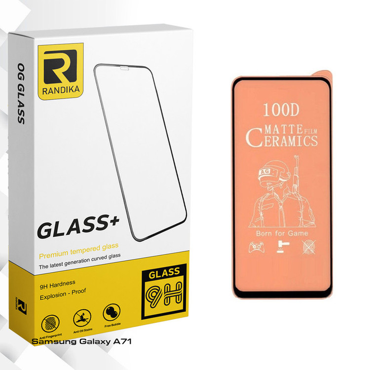 محافظ صفحه نمایش سرامیکی راندیکا مدل GLD مناسب برای گوشی موبایل سامسونگ Galaxy A71