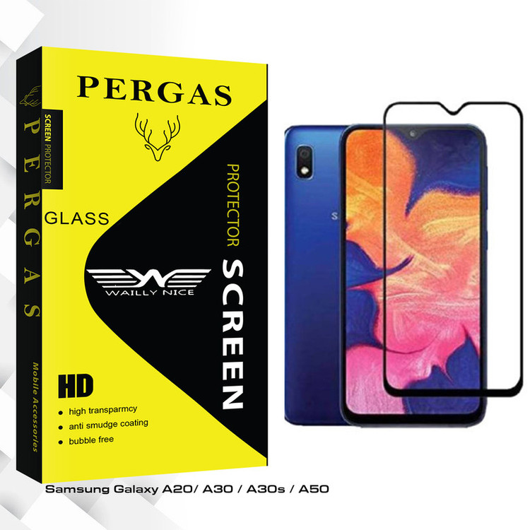 محافظ صفحه نمایش وایلی نایس مدل Pergas Glass مناسب برای گوشی موبایل سامسونگ Galaxy A20/ A30 / A30s / A50