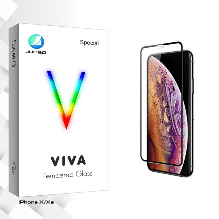محافظ صفحه نمایش جانبو مدل Viva Glass مناسب برای گوشی موبایل اپل iPhone Xs/X