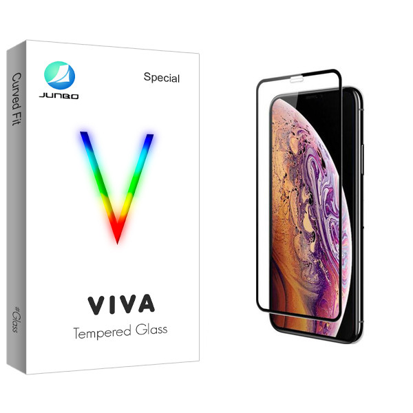 محافظ صفحه نمایش جانبو مدل Viva Glass مناسب برای گوشی موبایل اپل iPhone Xs/X