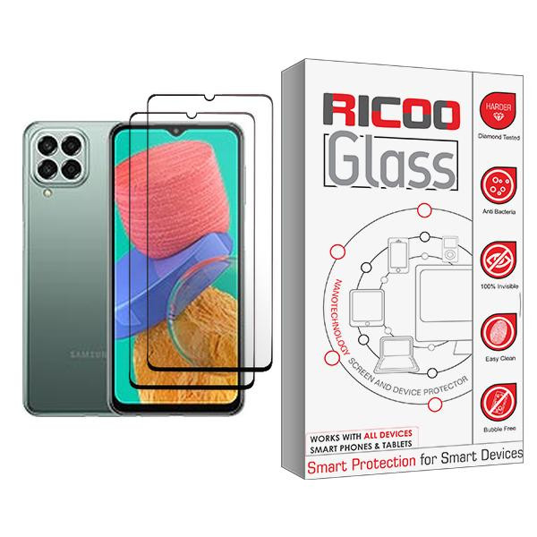 محافظ صفحه نمایش سرامیکی ریکو مدل Ricoo Glass2 مناسب برای گوشی موبایل سامسونگ Galaxy M33 بسته دو عددی