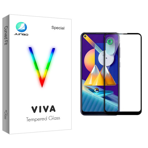 محافظ صفحه نمایش سرامیکی جانبو مدل Viva Glass مناسب برای گوشی موبایل سامسونگ Galaxy M11