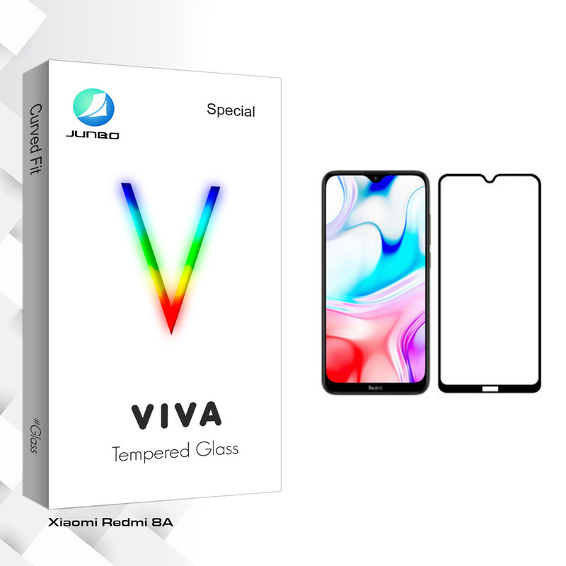محافظ صفحه نمایش جانبو مدل Viva Glass مناسب برای گوشی موبایل شیائومی Redmi 8A