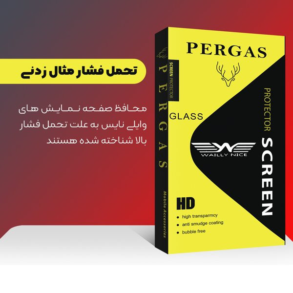 محافظ صفحه نمایش وایلی نایس مدل Pergas King مناسب برای گوشی موبایل شیائومی Poco X3 Pro