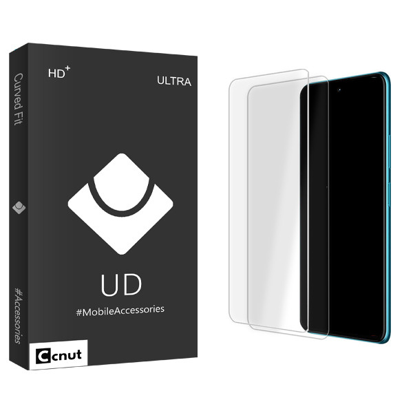 محافظ صفحه نمایش شیشه ای کوکونات مدل UDB UltraMIX مناسب برای گوشی موبایل سامسونگ Galaxy M52 5G بسته دو عددی