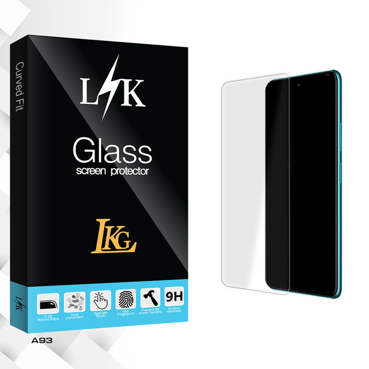 محافظ صفحه نمایش شیشه ای ال کا جی مدل LK Glass مناسب برای گوشی موبایل اوپو A93