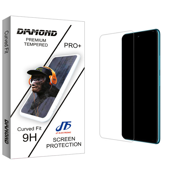 محافظ صفحه نمایش شیشه ای جی اف مدل Diamond Glass MIX3 مناسب برای گوشی موبایل ریلمی Q3S