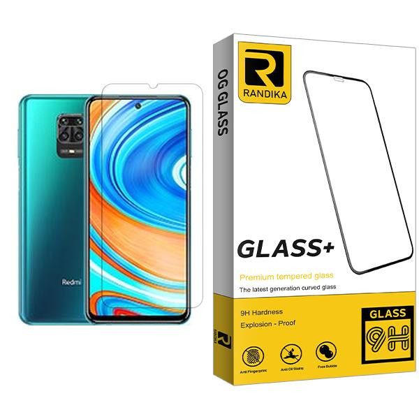 محافظ صفحه نمایش راندیکا مدل Randika Glass MIX001 مناسب برای گوشی موبایل شیائومی Redmi Note 9 Pro Max