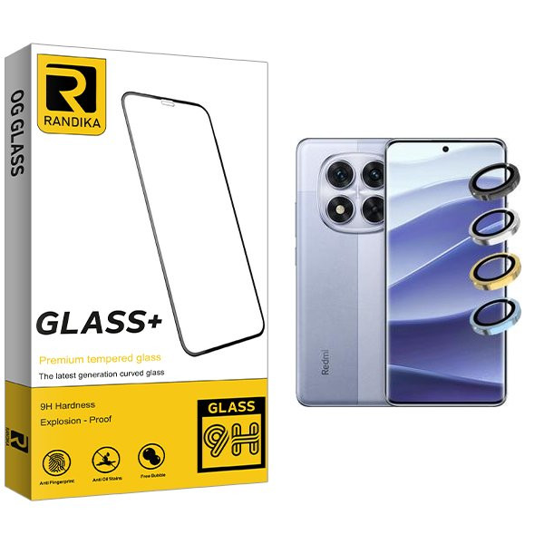 محافظ لنز گوشی راندیکا مدل RK مناسب برای گوشی موبایل شیائومی Redmi Note 14 Pro