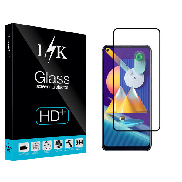 محافظ صفحه نمایش ال کی مدل +HD مناسب برای گوشی موبایل سامسونگ Galaxy A11
