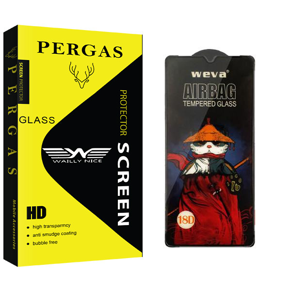 محافظ صفحه نمایش وایلی نایس مدل Pergas Air Bag مناسب برای گوشی موبایل سامسونگ Galaxy M31 / M31 Prime / M21