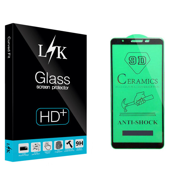 محافظ صفحه نمایش سرامیکی ال کی مدل +LITE مناسب برای گوشی موبایل سامسونگ Galaxy A3 Core