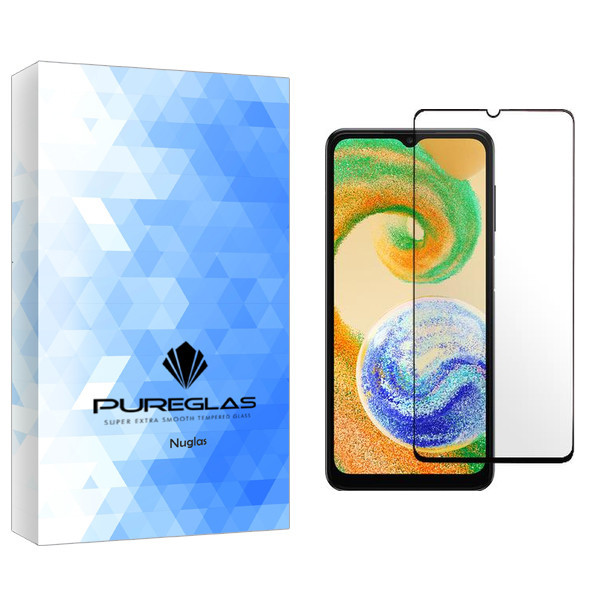محافظ صفحه نمایش شیشه ای پیور گلس مدل NuGlas مناسب برای گوشی موبایل سامسونگ Galaxy A04s