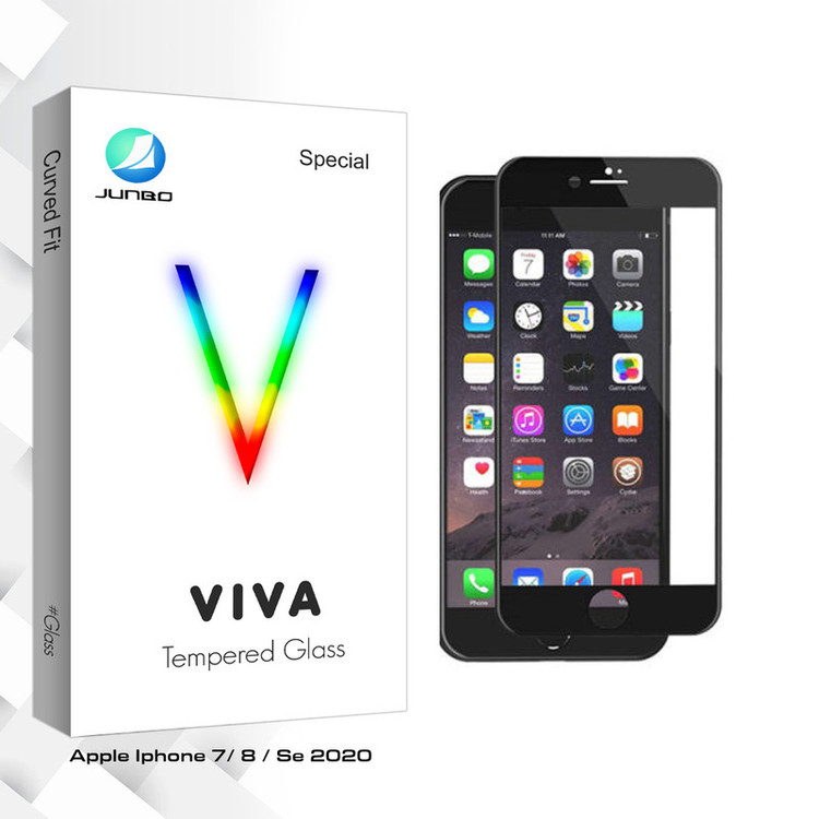 محافظ صفحه نمایش سرامیکی جانبو مدل Viva Glass مناسب برای گوشی موبایل اپل Iphone 7/ 8 / Se 2020