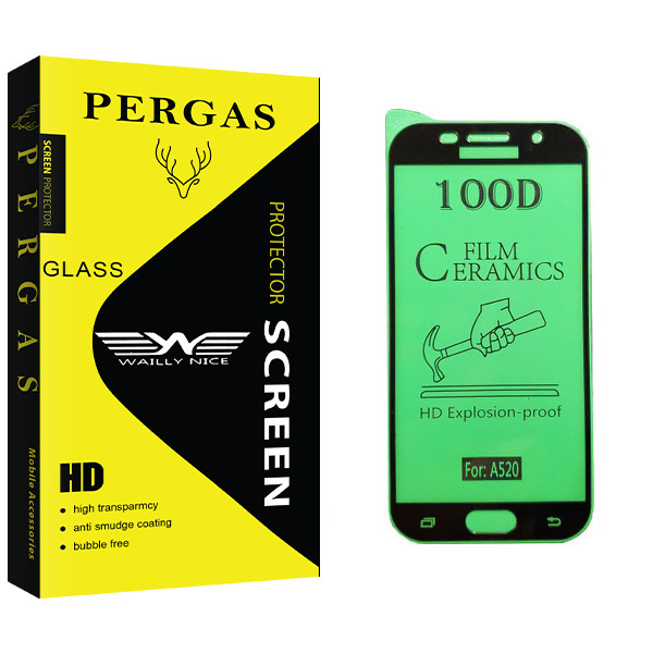 محافظ صفحه نمایش سرامیکی وایلی نایس مدل Pergas Glass مناسب برای گوشی موبایل سامسونگ Galaxy A5 2017/ A520