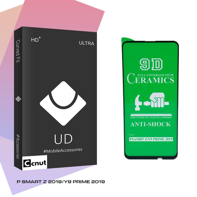 محافظ صفحه نمایش سرامیکی کوکونات مدل UD Black مناسب برای گوشی موبایل هوآوی P SMART Z 2019/Y9 PRIME 2019