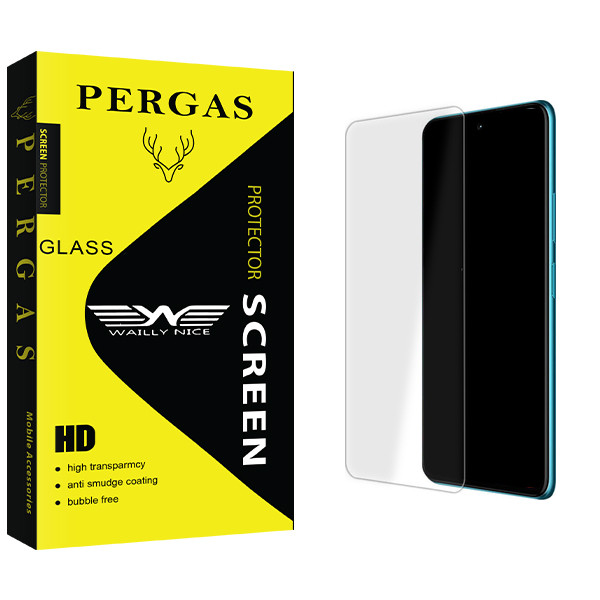 محافظ صفحه نمایش شیشه ای وایلی نایس مدل Pergas Glass مناسب برای گوشی موبایل وان پلاس Nord N200 5G