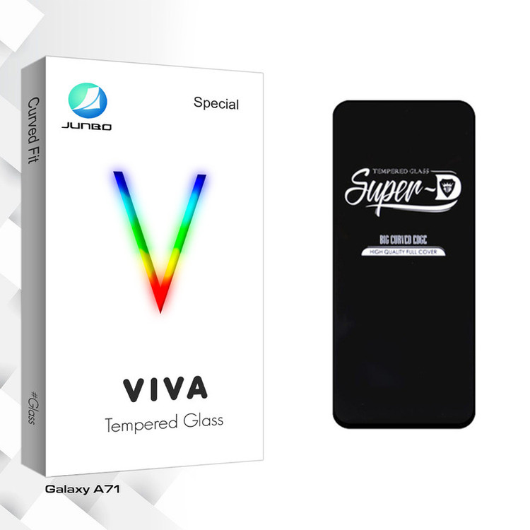 محافظ صفحه نمایش شیشه ای جانبو مدل Viva Sup-D مناسب برای گوشی موبایل سامسونگ Galaxy A71