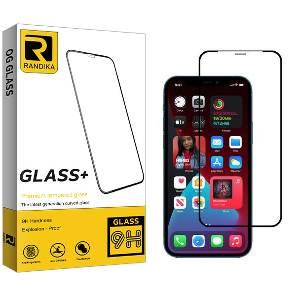 محافظ صفحه نمایش سرامیکی راندیکا مدل RK مناسب برای گوشی موبایل اپل iPhone 12 Pro Max