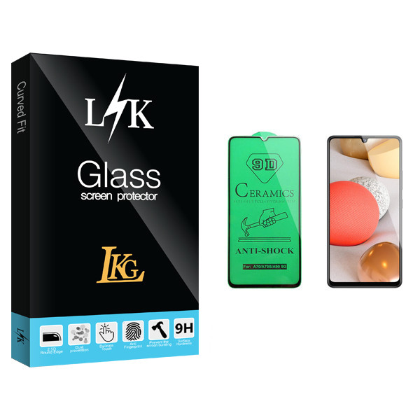 محافظ صفحه نمایش سرامیکی ال کا جی مدل LK Glass مناسب برای گوشی موبایل سامسونگ Galaxy A42