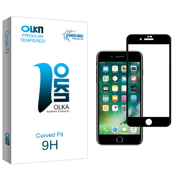 محافظ صفحه نمایش سرامیکی کولینگ مدل Olka glass مناسب برای گوشی موبایل اپل iPhone 8 Plus