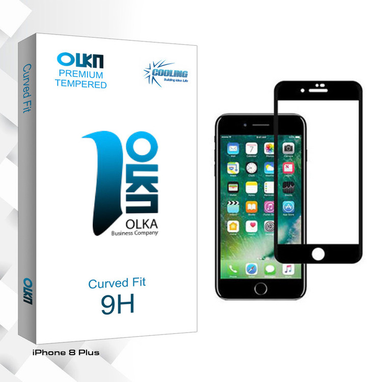محافظ صفحه نمایش سرامیکی کولینگ مدل Olka glass مناسب برای گوشی موبایل اپل iPhone 8 Plus