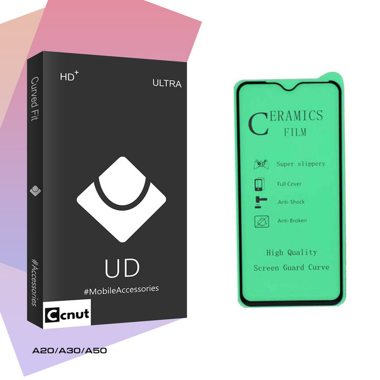 محافظ صفحه نمایش کوکونات مدل UD Black مناسب برای گوشی موبایل سامسونگ Galaxy A20 / A30/ A50