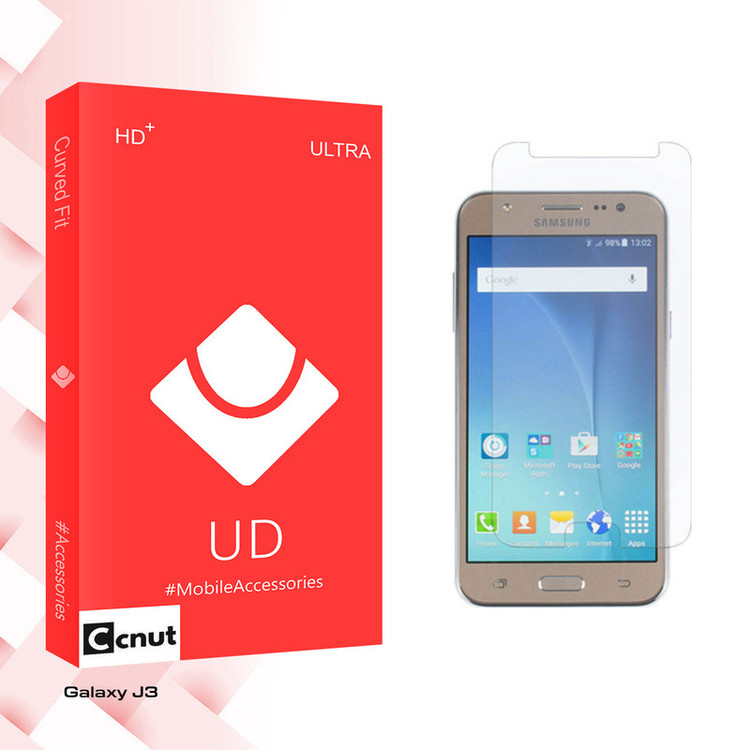 محافظ صفحه نمایش شیشه ای کوکونات مدل UD Ultra مناسب برای گوشی موبایل سامسونگ Galaxy J3