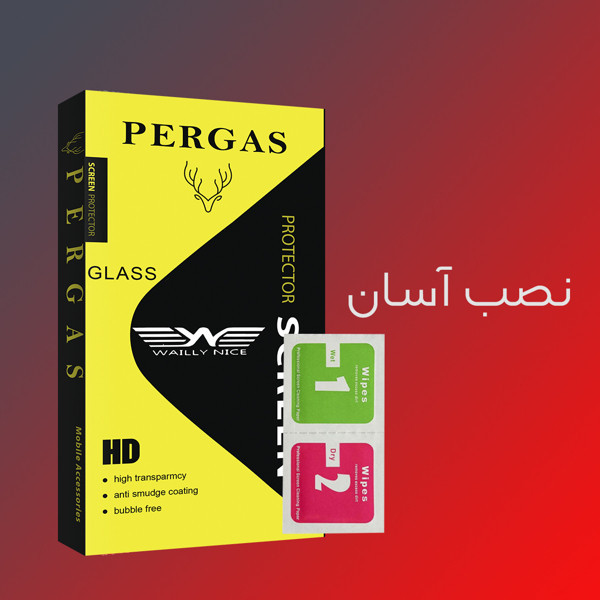 محافظ صفحه نمایش وایلی نایس مدل Super 9D Pergas2 مناسب برای گوشی موبایل سامسونگ Galaxy A71 / Oppo K13x 5G
