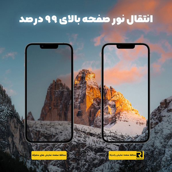 محافظ صفحه نمایش راندیکا مدل Super 9D RK مناسب برای گوشی موبایل شیائومی Redmi Note 9S 4G / Vivo iQOO Z10x 5G