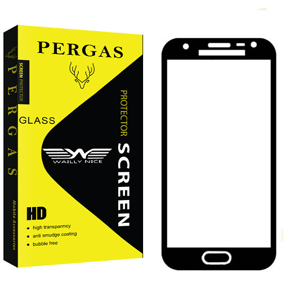 محافظ صفحه نمایش سرامیکی مات وایلی نایس مدل Pergas مناسب برای گوشی موبایل سامسونگ Galaxy J2 Prime