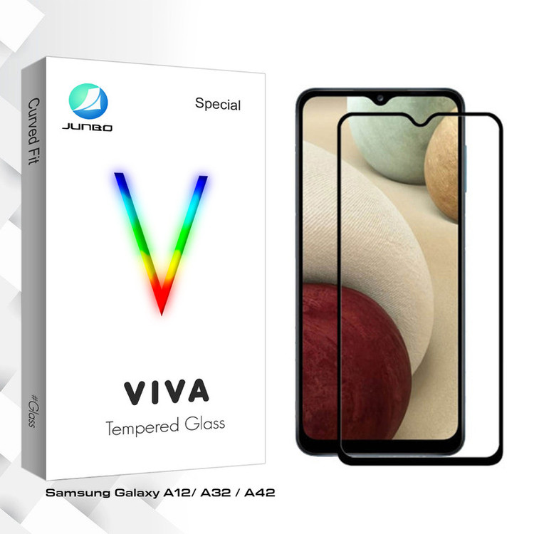 محافظ صفحه نمایش سرامیکی مات جانبو مدل Viva Glass مناسب برای گوشی موبایل سامسونگ Galaxy A12/ A32 / A42
