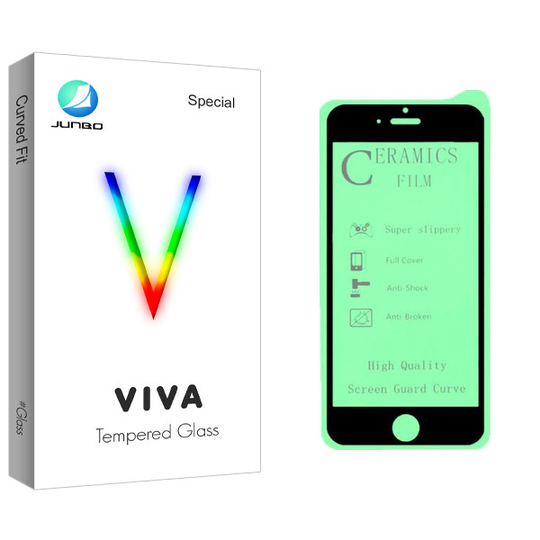 محافظ صفحه نمایش سرامیکی جانبو مدل Viva Glass مناسب برای گوشی موبایل اپل Iphone  6s/6
