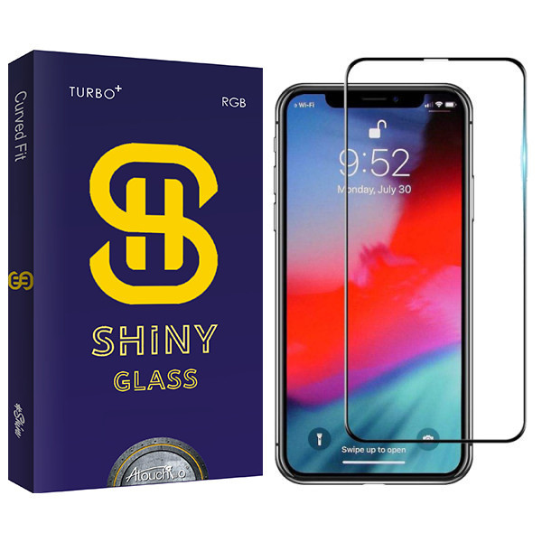 محافظ صفحه نمایش مات آتوچبو مدل Shiny Glass مناسب برای گوشی موبایل اپل Iphone xs