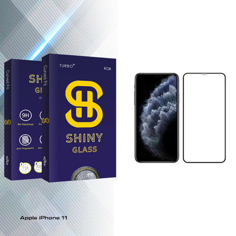 محافظ صفحه نمایش سرامیکی آتوچبو مدل Shiny Glass مناسب برای گوشی موبایل اپل iPhone 11