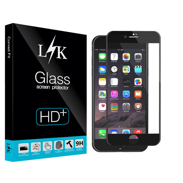 محافظ صفحه نمایش سرامیکی مات ال کی مدل +LITE مناسب برای گوشی موبایل اپل Iphone 6