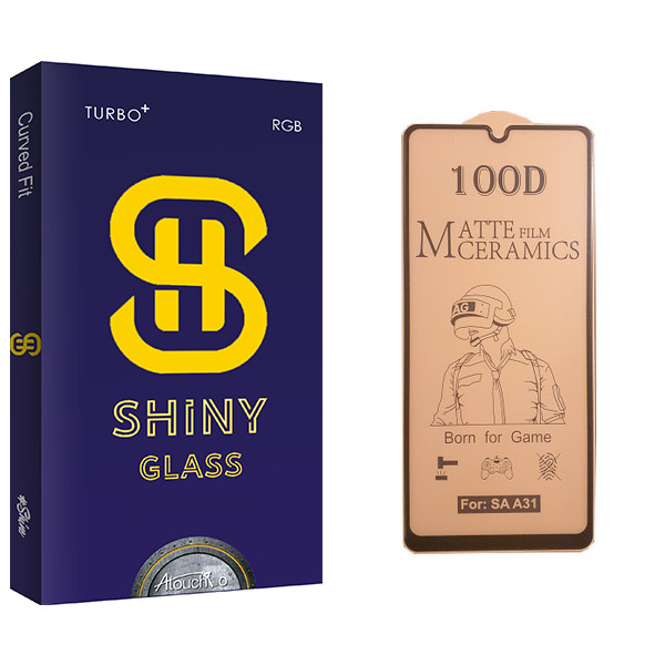 محافظ صفحه نمایش سرامیکی آتوچبو مدل Shiny Glass مناسب برای گوشی موبایل سامسونگ Galaxy A31