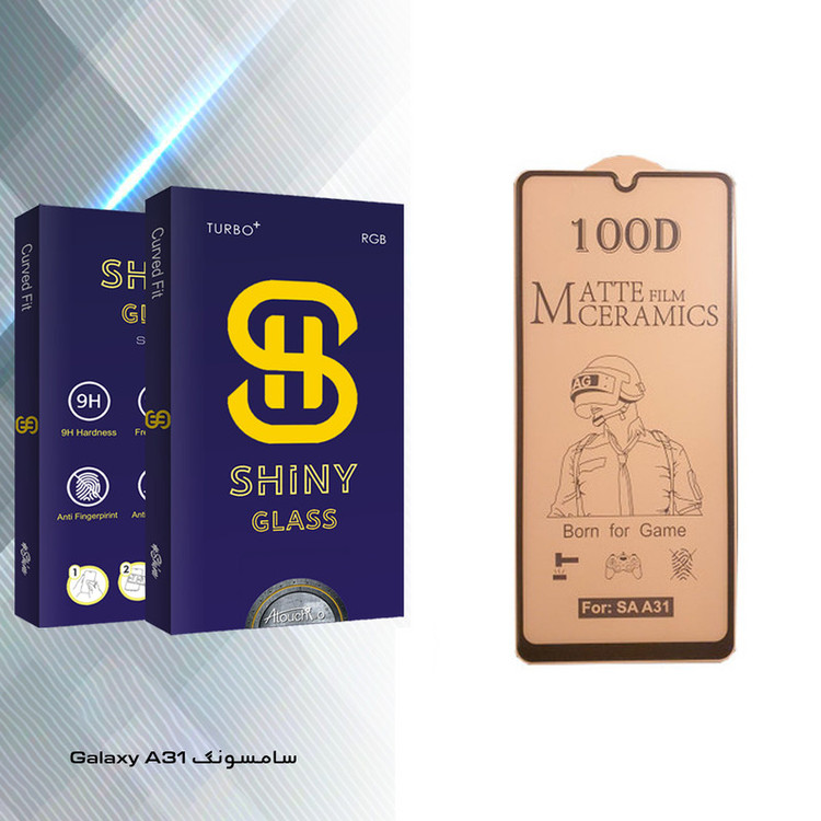 محافظ صفحه نمایش سرامیکی آتوچبو مدل Shiny Glass مناسب برای گوشی موبایل سامسونگ Galaxy A31