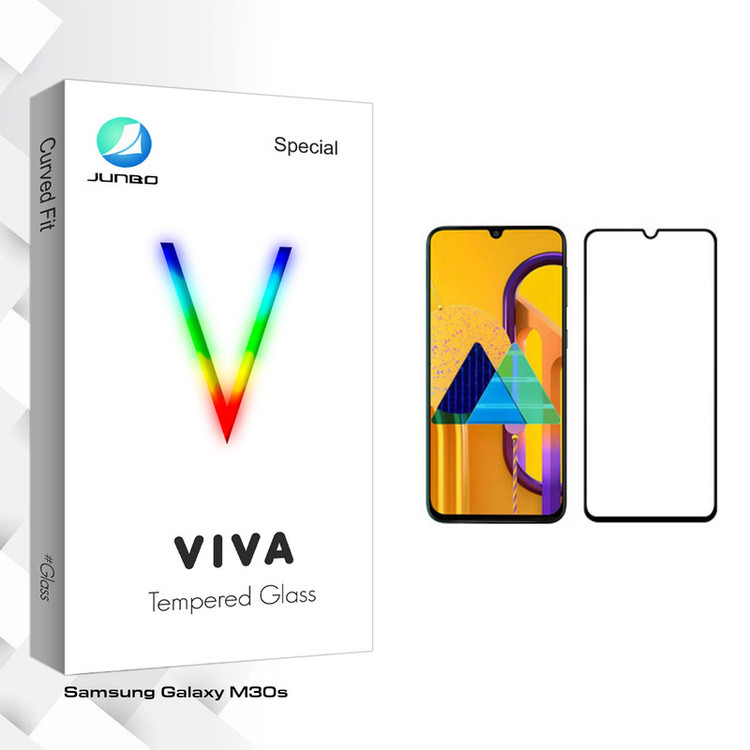 محافظ صفحه نمایش جانبو مدل Viva Glass مناسب برای گوشی موبایل سامسونگ Galaxy M30s