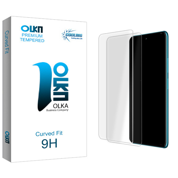 محافظ صفحه نمایش شیشه ای کولینگ مدل Olka Glass مناسب برای گوشی موبایل وان پلاس Nord 2 5G بسته دو عددی