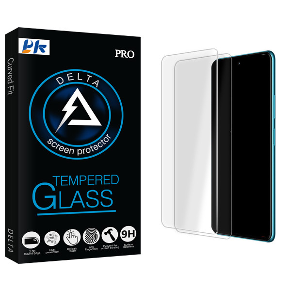 محافظ صفحه نمایش شیشه ای پی کی مدل Delta Glass MIX2 مناسب برای گوشی موبایل سامسونگ Galaxy M52 بسته دو عددی