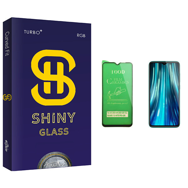 محافظ صفحه نمایش سرامیکی آتوچبو مدل Shiny Glass مناسب برای گوشی موبایل شیائومی Redmi Note 8 Pro