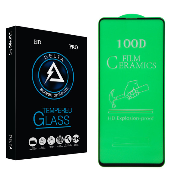 محافظ صفحه نمایش سرامیکی دلتا مدل Fit مناسب برای گوشی موبایل سامسونگ Galaxy M11