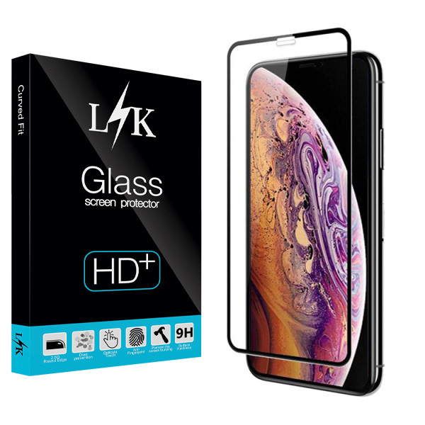 محافظ صفحه نمایش مات ال کی مدل Hard glass مناسب برای گوشی موبایل اپل Iphone Xs max/ 11pro max